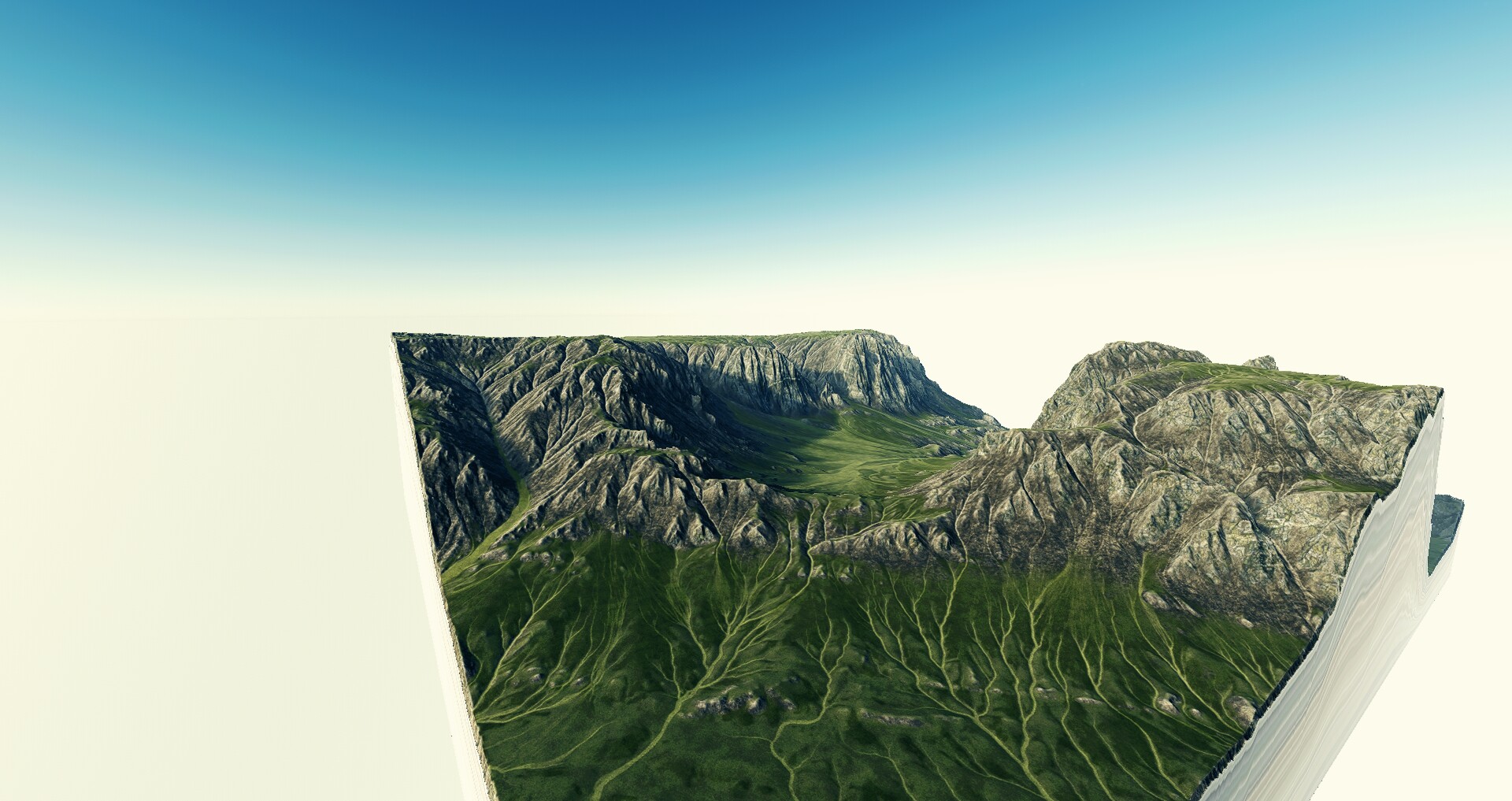 Artstation Data Maps Study With Ue4 Landscape Material Dawid Znaj