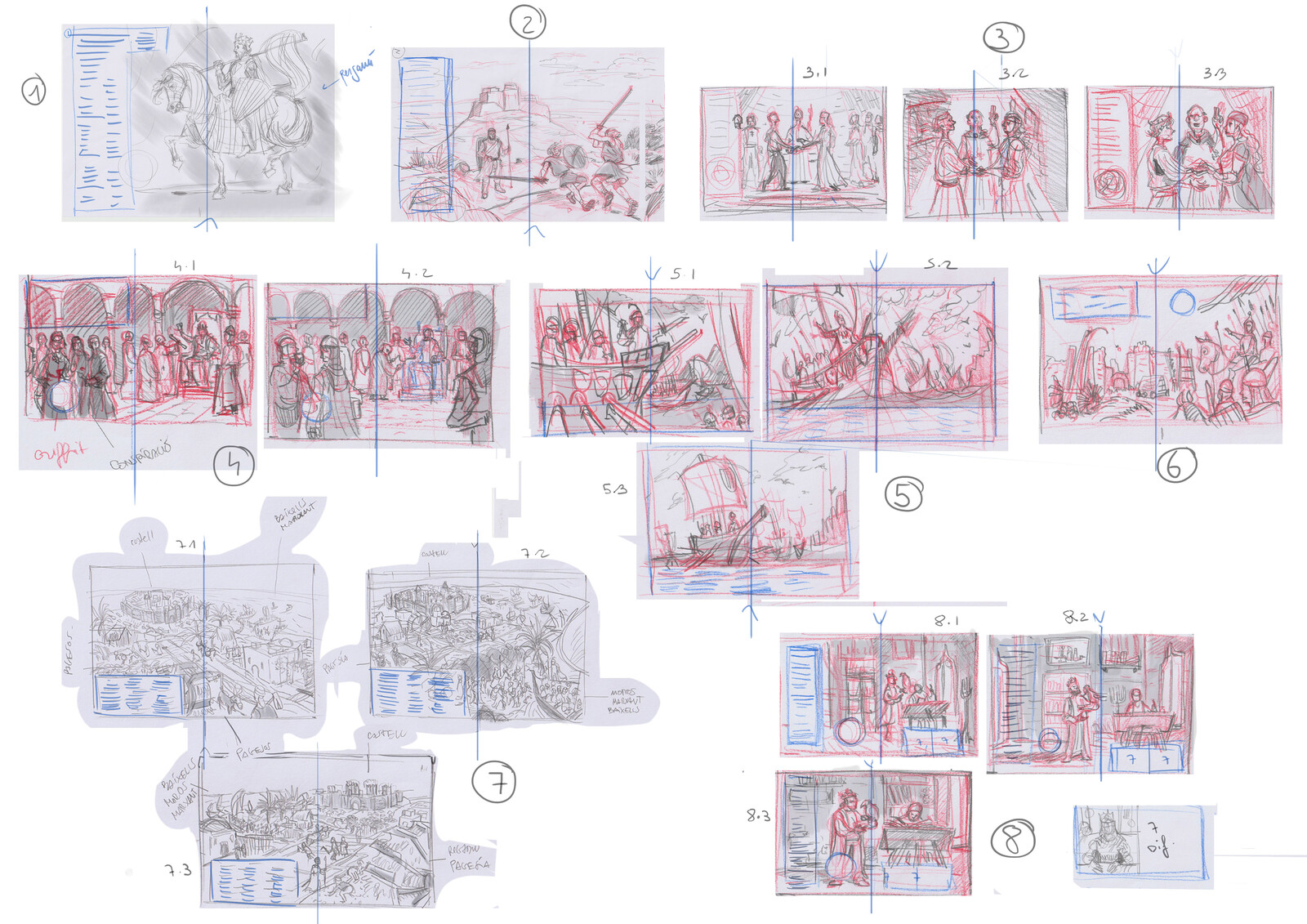 composing sketches