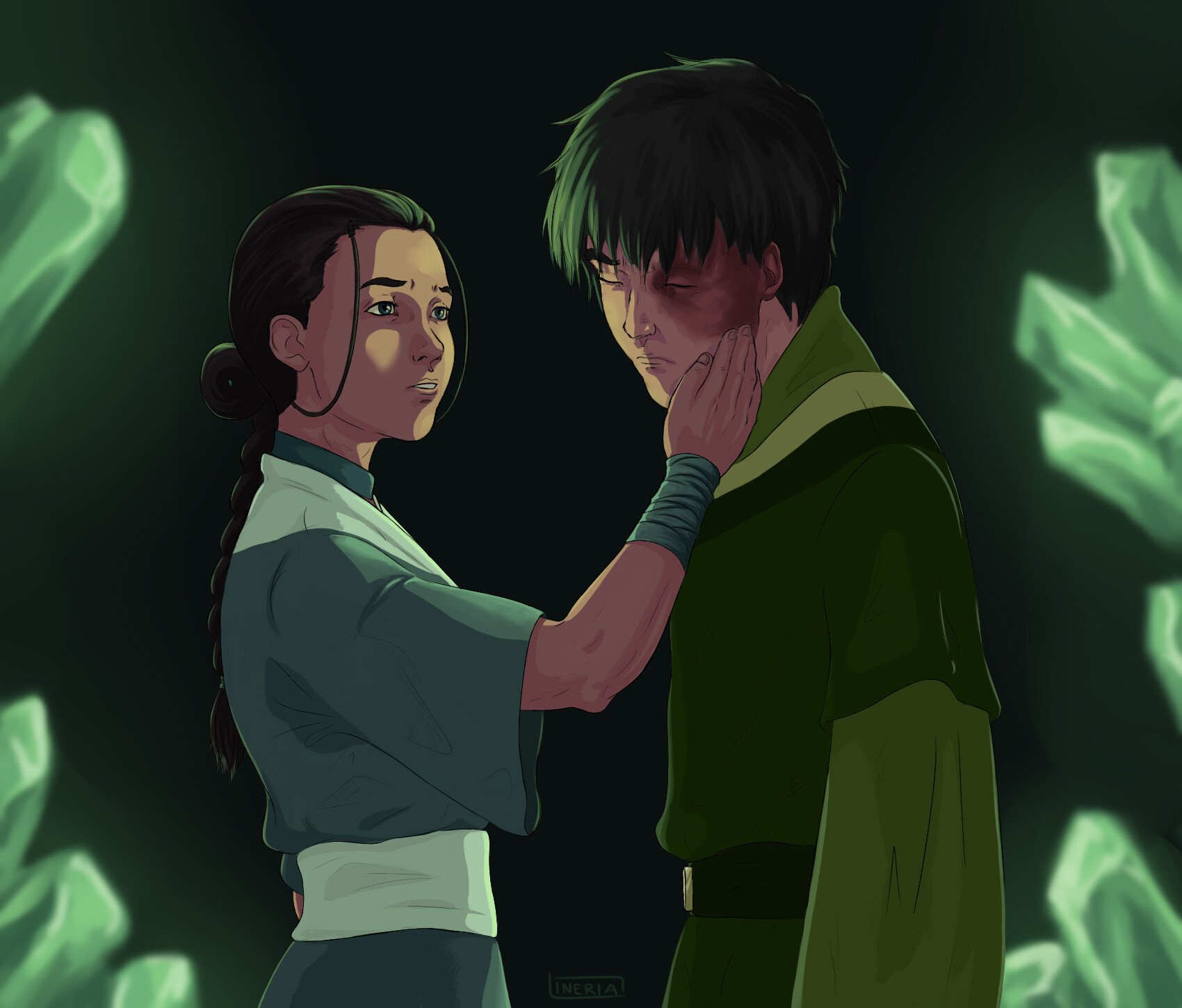 I&apos;m not a <b>fan</b> of ZuTara but this scene from the end of season 2 is qui...