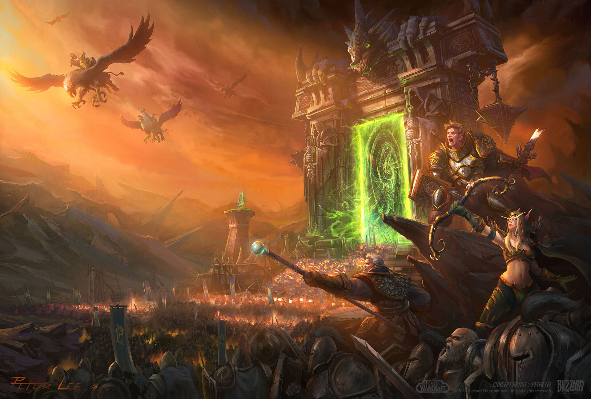 Peter Lee - Warcraft Dark Portal