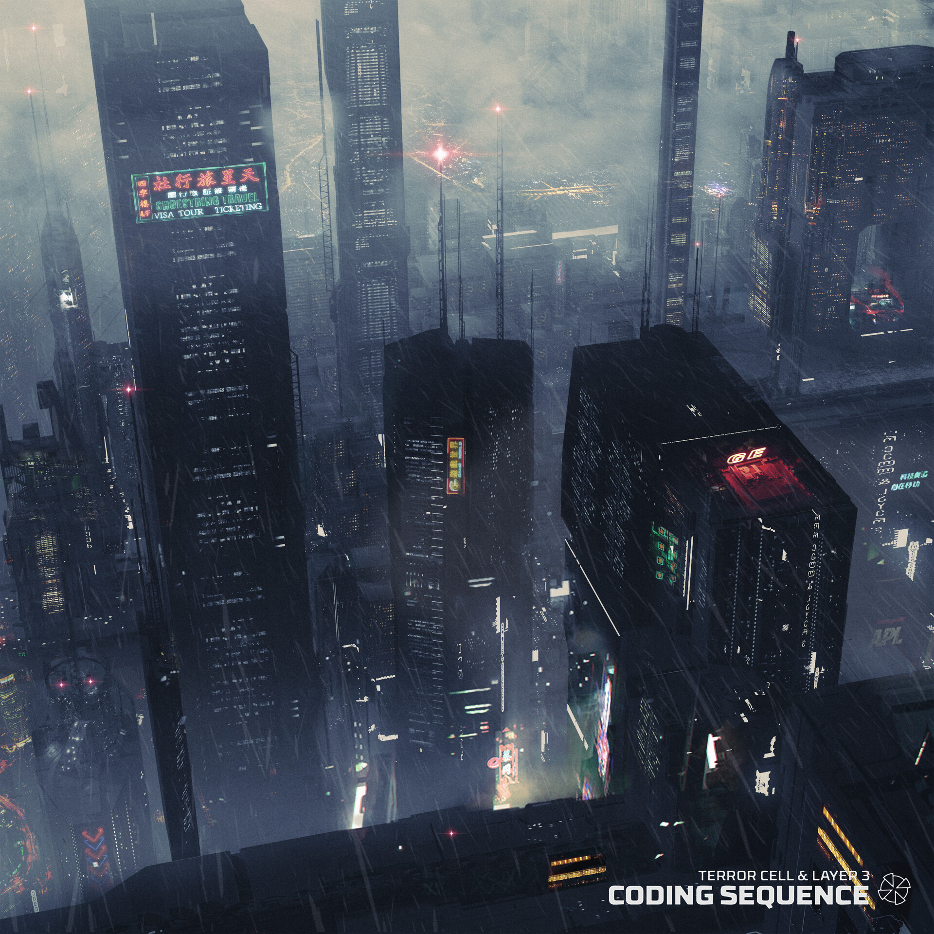 Coding Sequence by Erik Osvald & Adam Pizurny : r/Cyberpunk