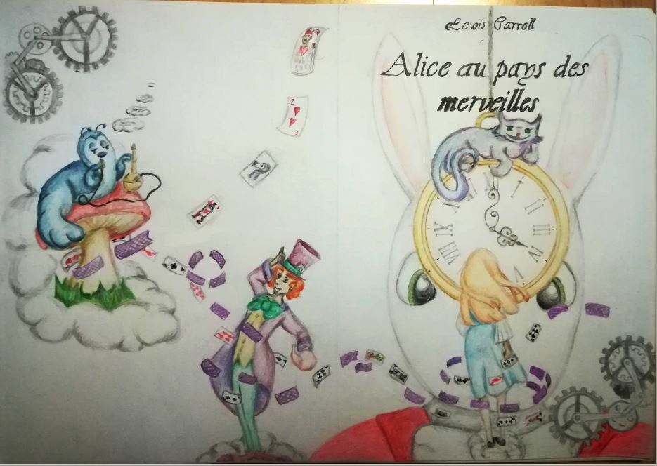 Amandine Copin Alice In Wonderland Trippy drawings disney drawings cool drawings drawing sketches drawing ideas drawing disney cheshire cat drawing chesire cat cheshire cat zeichnung. amandine copin alice in wonderland