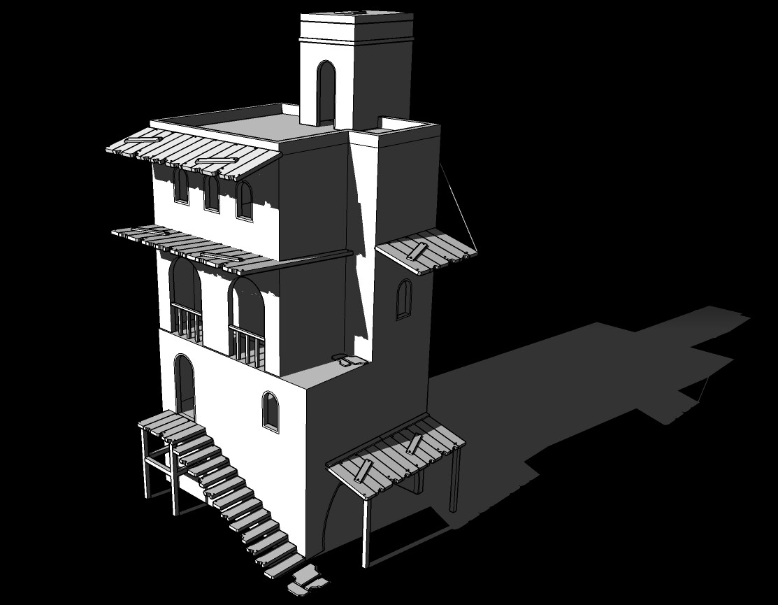 Rognel Alejandro Cegarra Briante Modelo 3d De Vivienda De 3