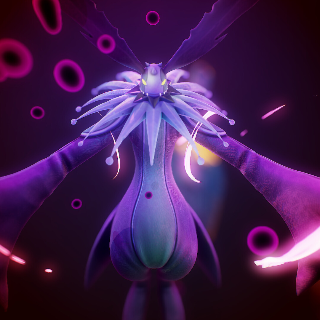 Artstation Cherubimon Evil 3d Fanart Mr Panda Box