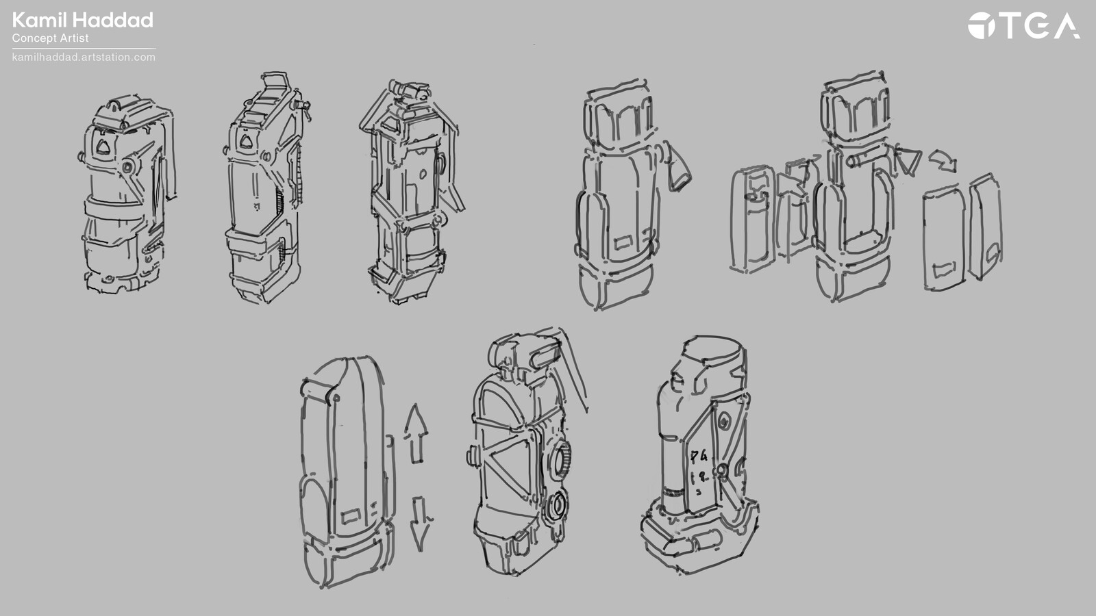 Exploration sketches