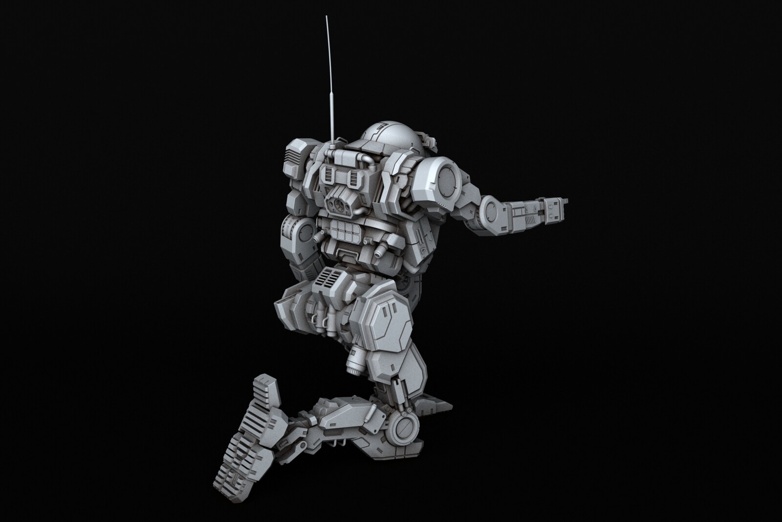 Alexander Ivanov - BATTLETECH Javelin JVN-10N 3D print model