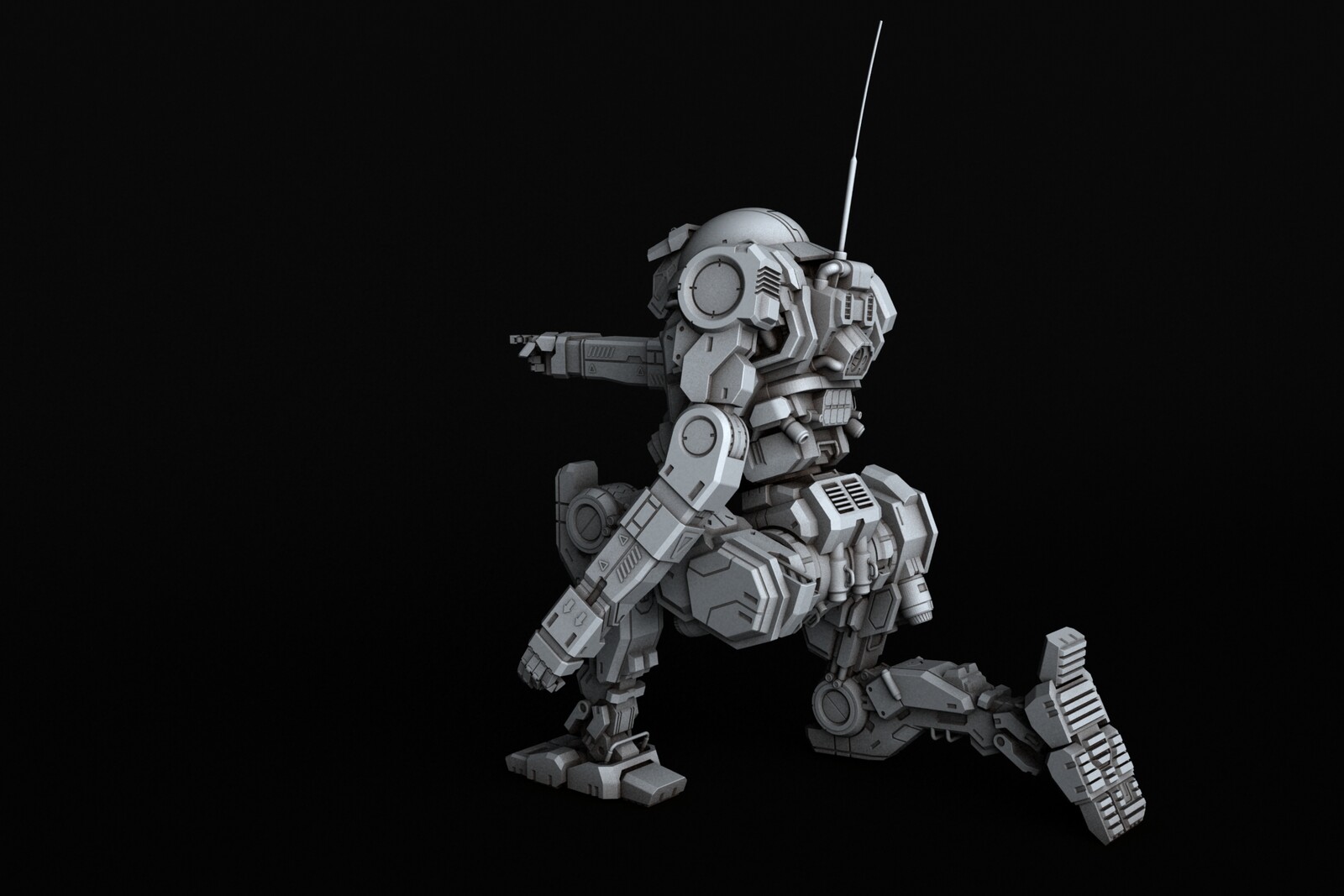 Alexander Ivanov - BATTLETECH Javelin JVN-10N 3D print model