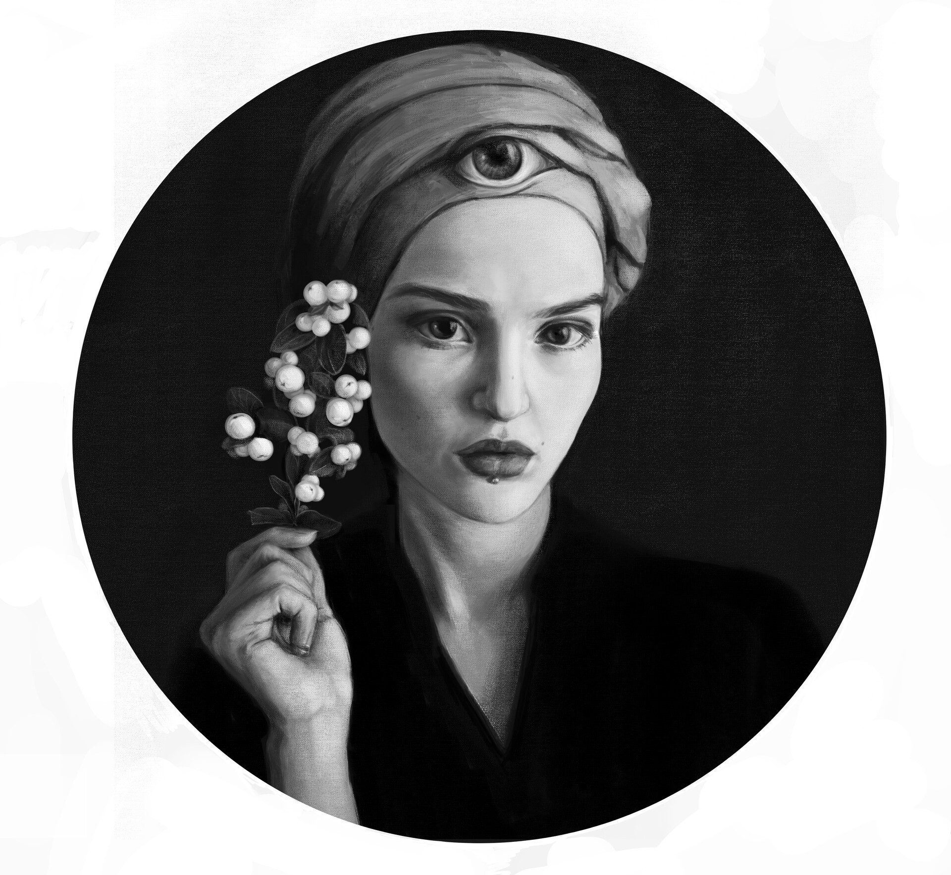 ArtStation - Anastasia. Portrait