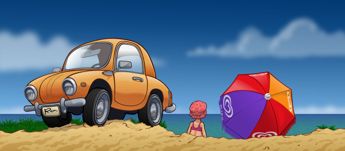 La plage