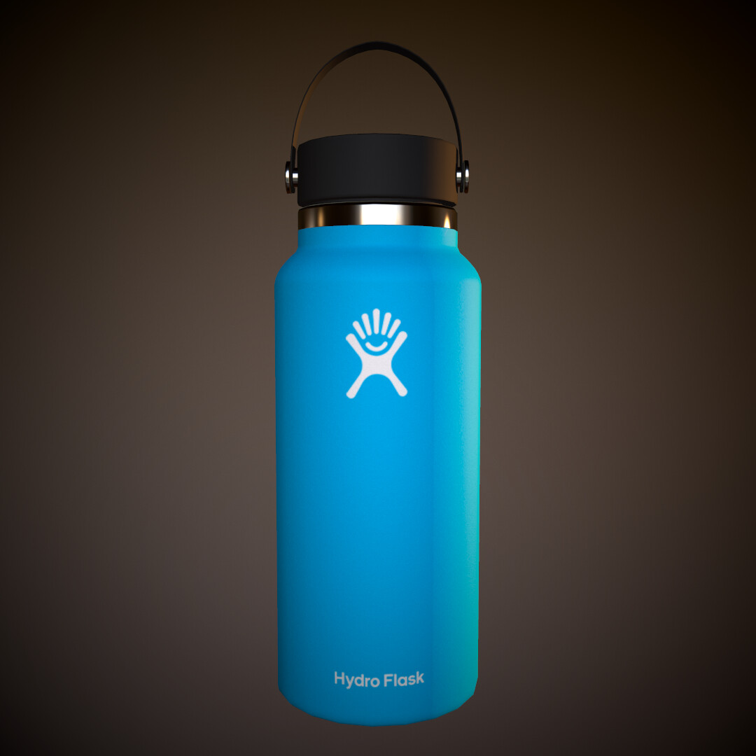 ArtStation - My Orange Hydro Flask Bottle