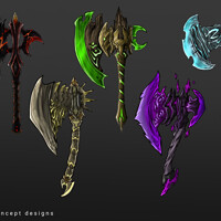 Artstation Necromancer Concept Art From A Minecraft Animated Series Songs Of War K Dustin Sanico