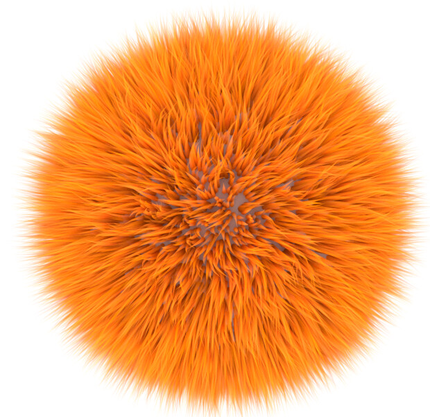 ArtStation - Мохнатый шарик
