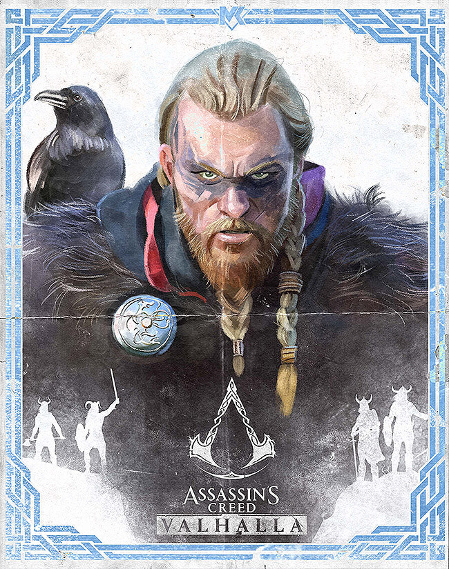 ArtStation - Assassin's Creed - Valhalla (Alt Poster )