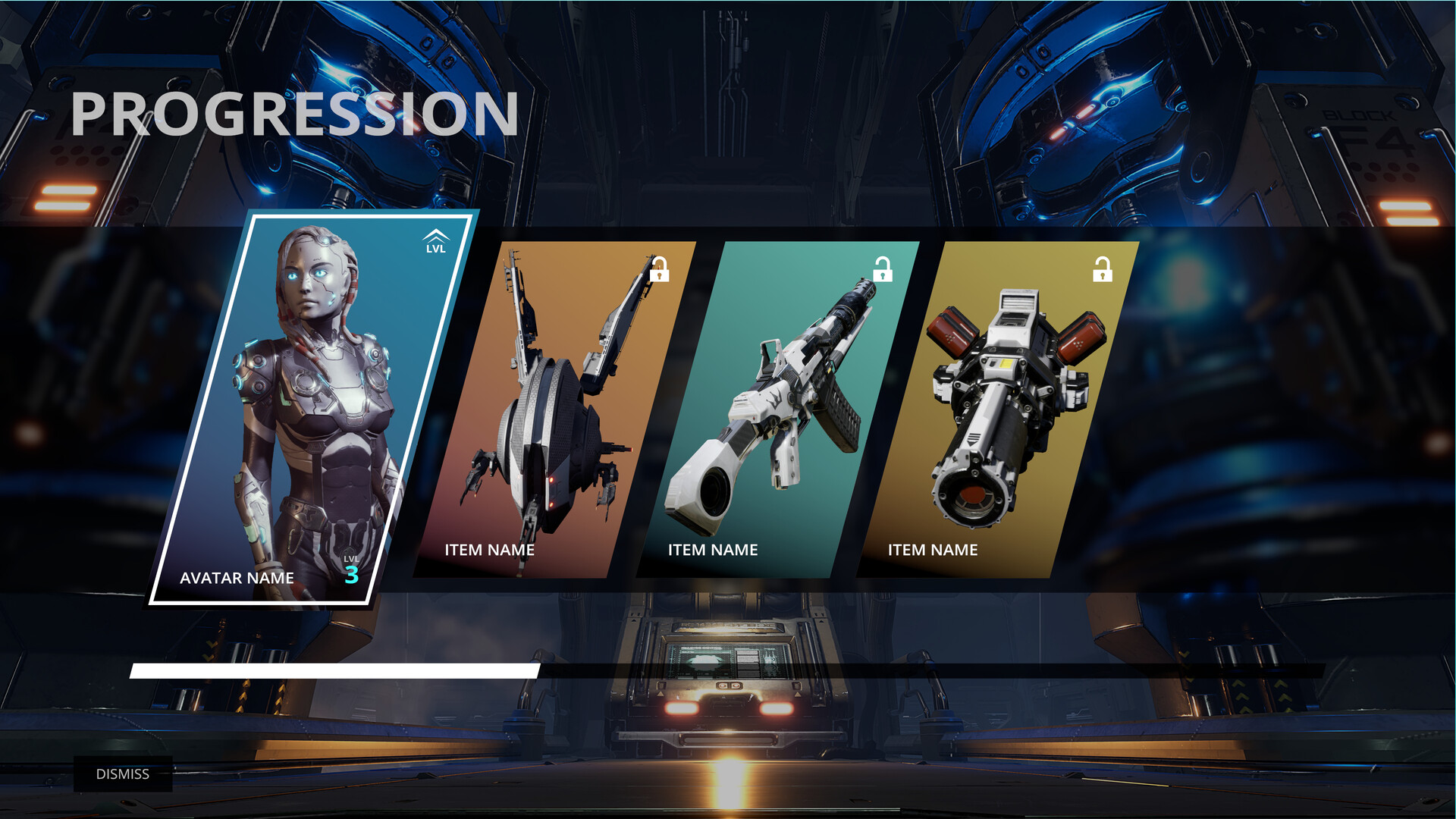 Patrick Bendermacher - [UI Design] Project Genesis - Menu Design Concept