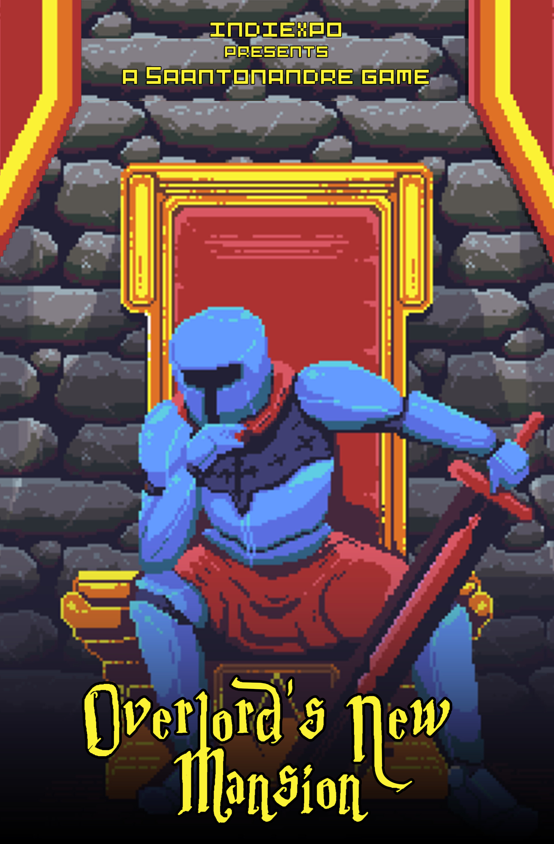 Indie Games Overlord's New Mansion Poster