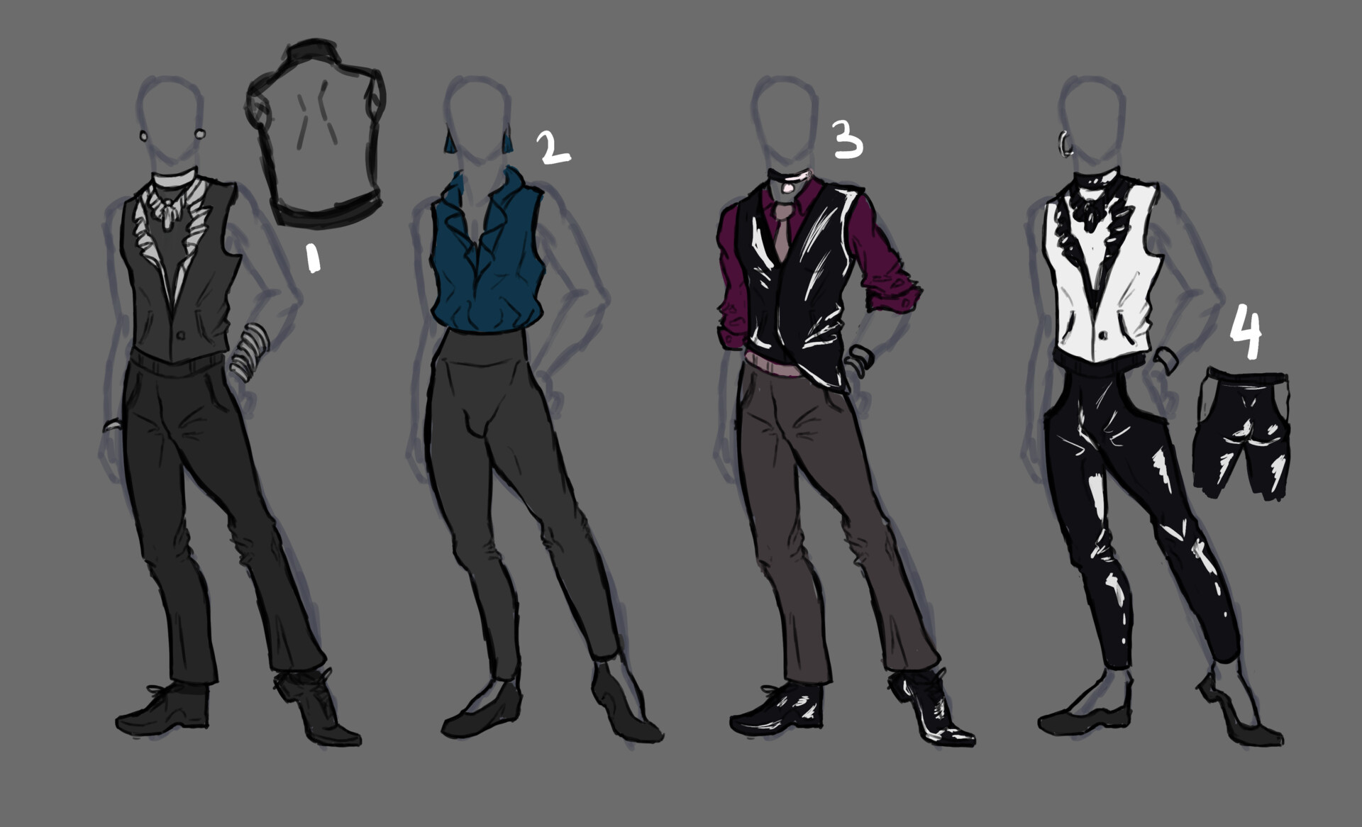 Fancy store male outfits