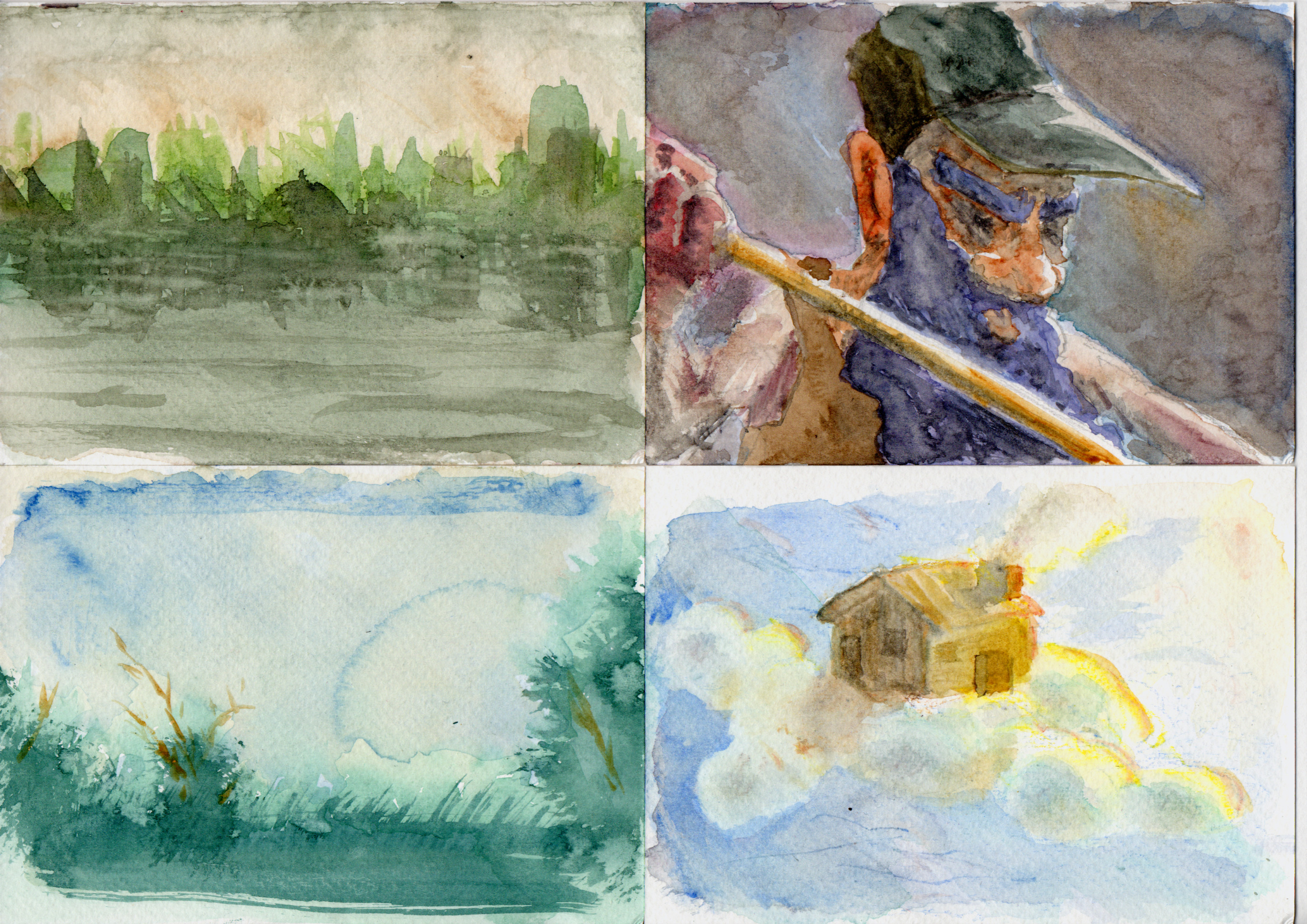 Nov 2019
4x Small Watercolours