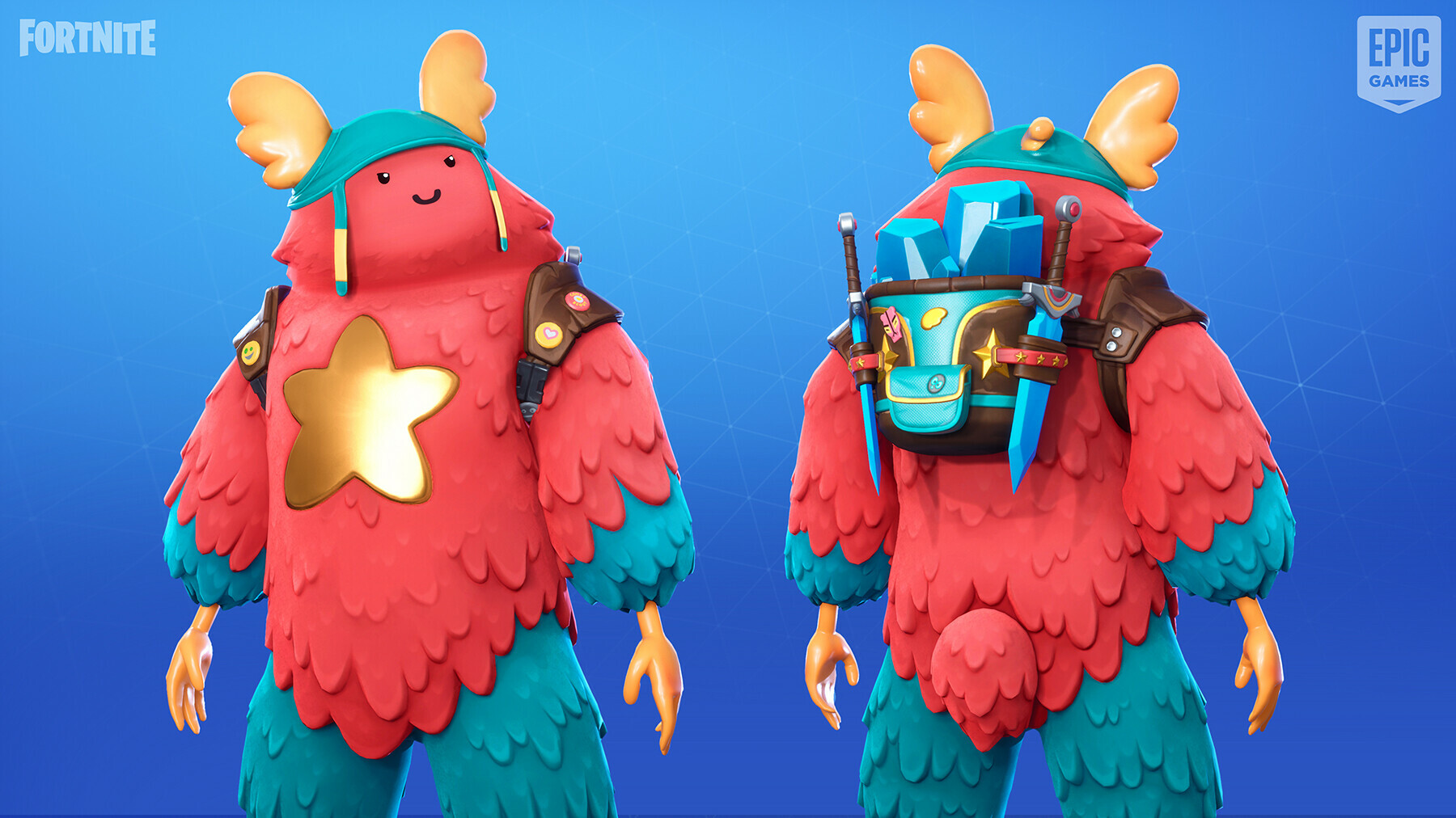 Back Bling Red Fortnite Backpack Fortnite Back Bling Backpack New