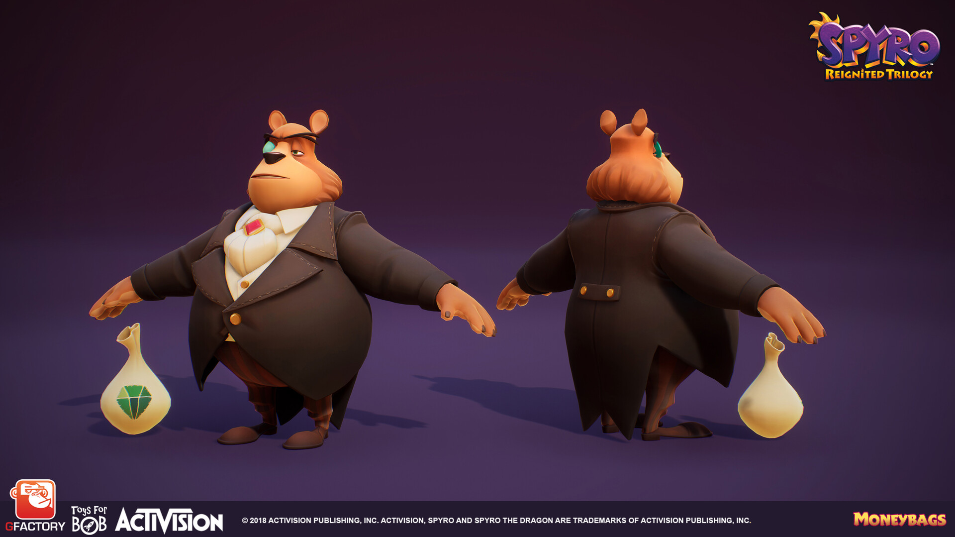 Marion VOLPE Moneybags SPYRO REIGNITED TRILOGY