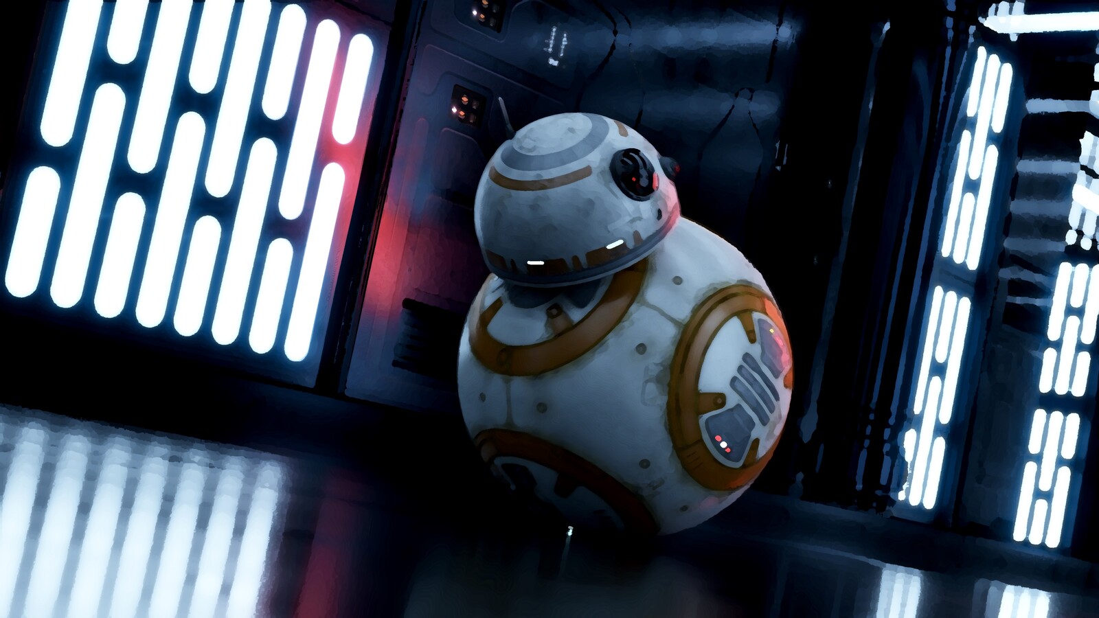 Roll Away BB-8! - Daily Render 14