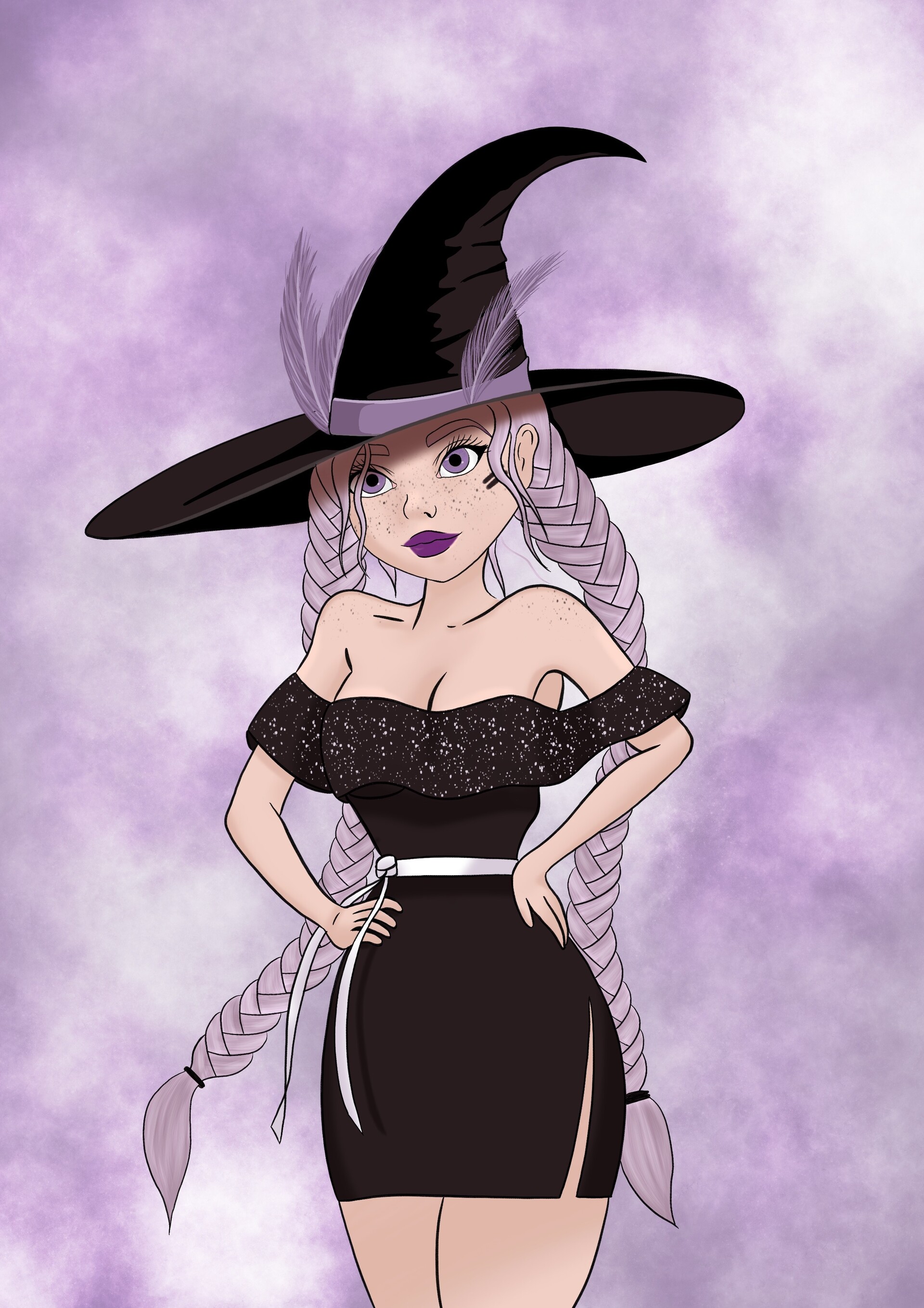 ArtStation Sorcière sexy