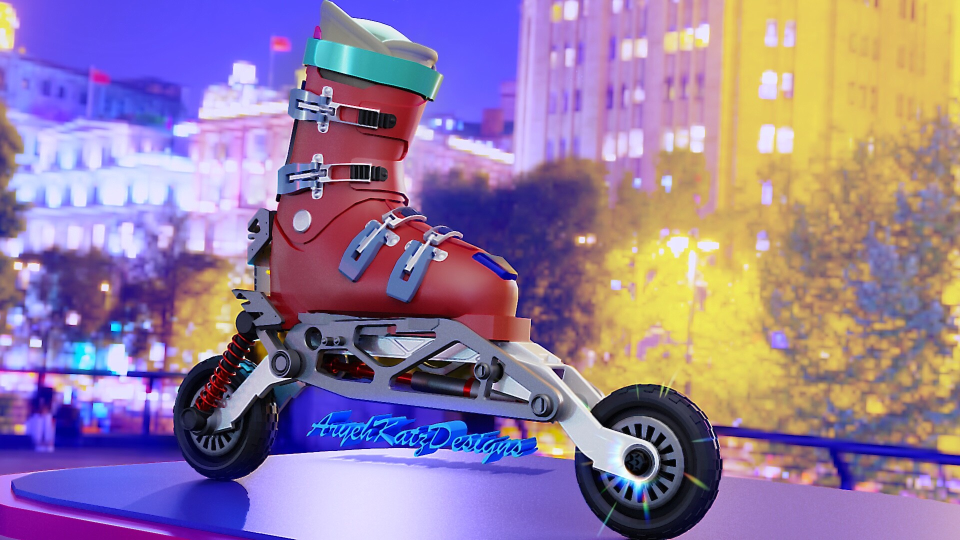 ArtStation Suspension Skates