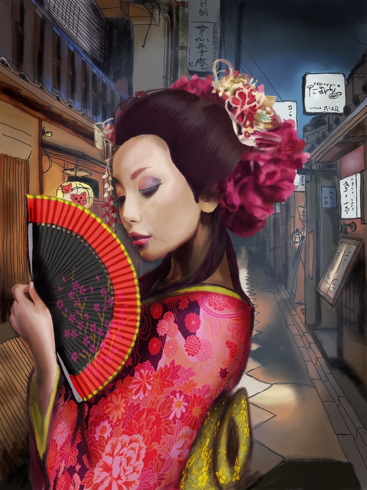 anna-rivbur-geisha