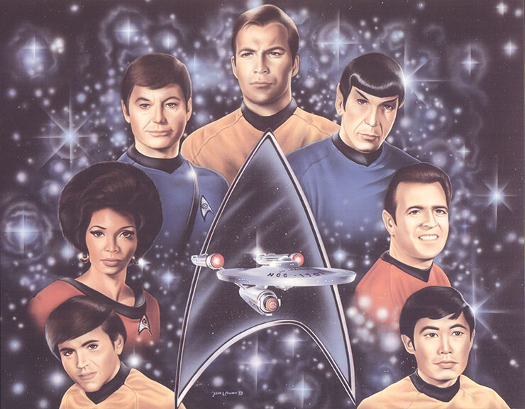 Classic Star Trek original cast
