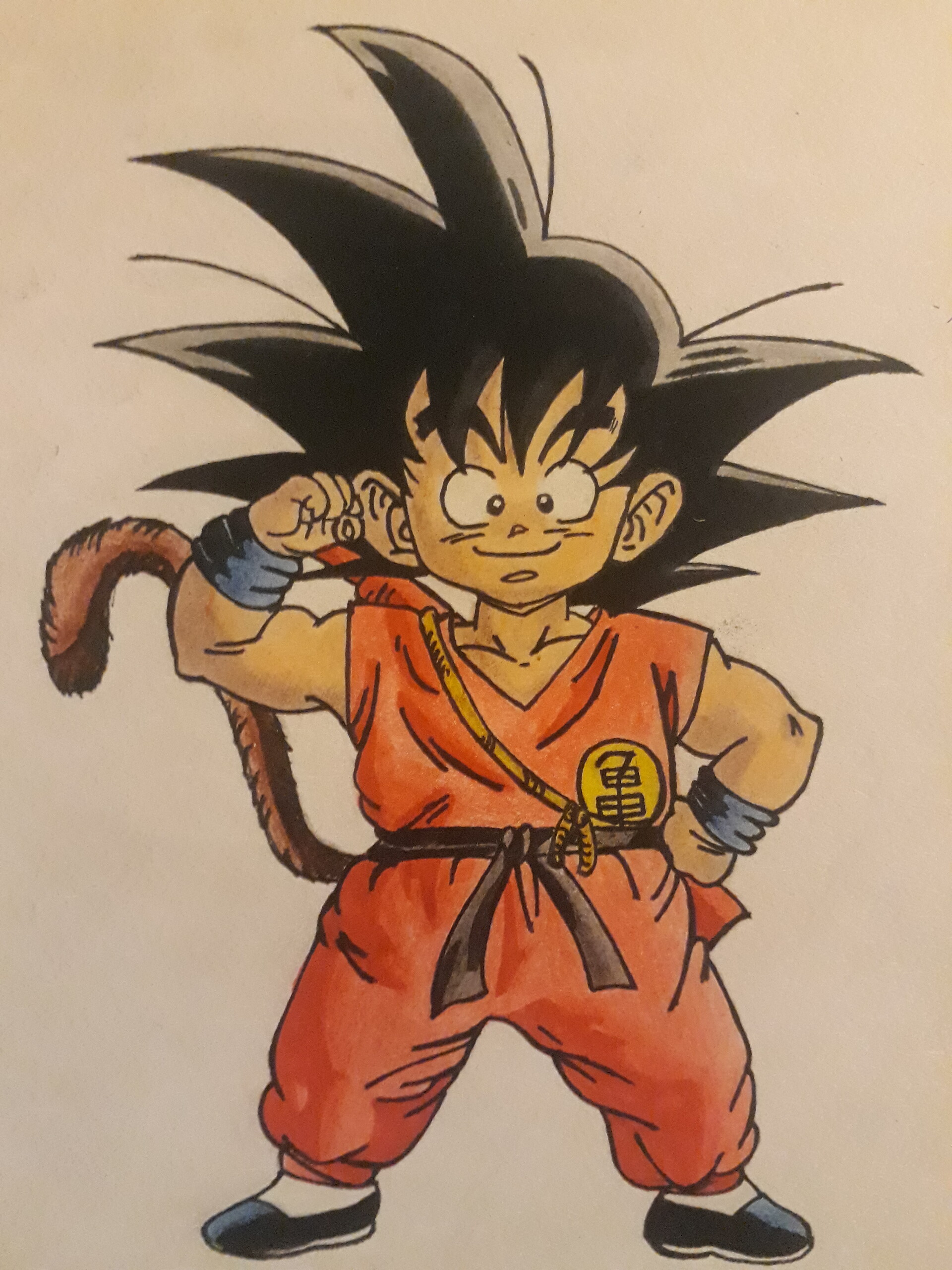 ArtStation - Goku niño