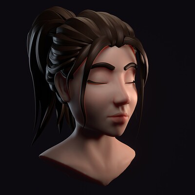 3d generalist. 3d-дженералист. 3d-Generalist (3d-дженералист) это. Stylized head Sculpt. Скульптинг аниме головы.