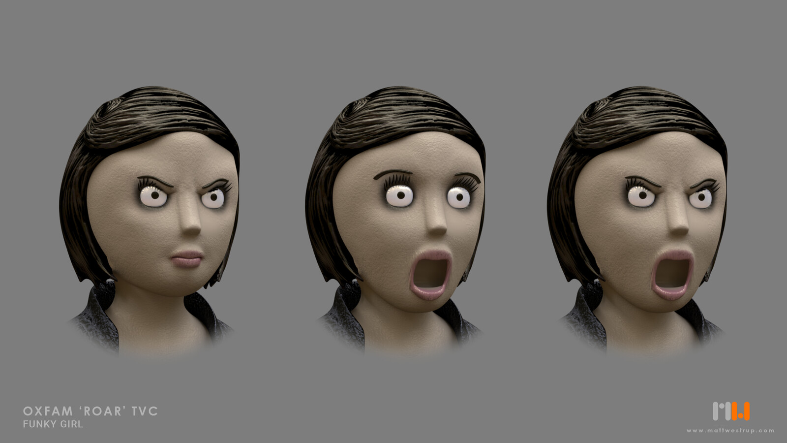 Role: 'Funky Girl' blend shapes.