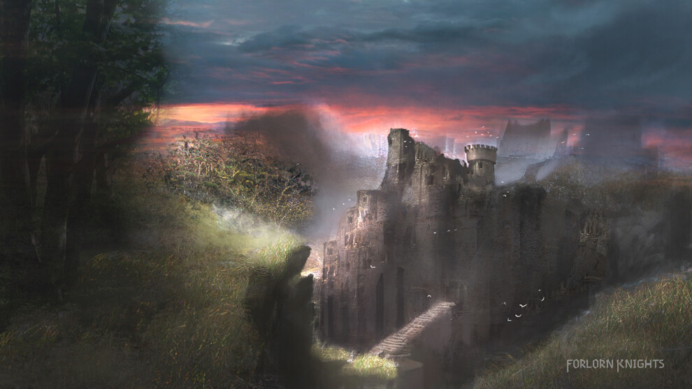 Rough concept for a ruin.