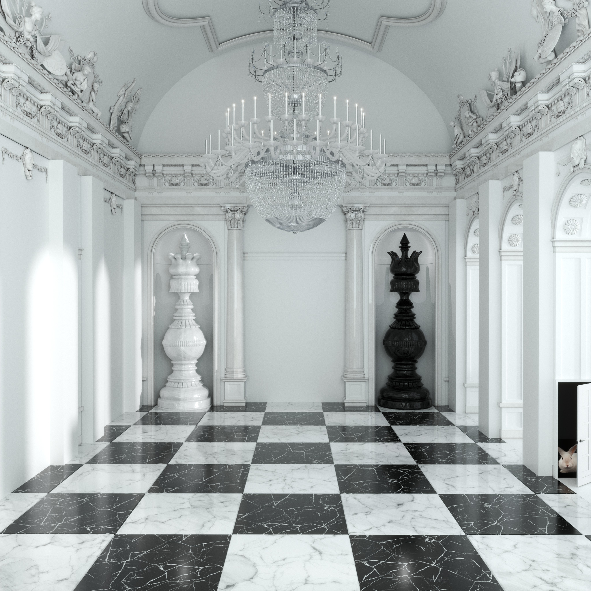 In-game Playable room Empty