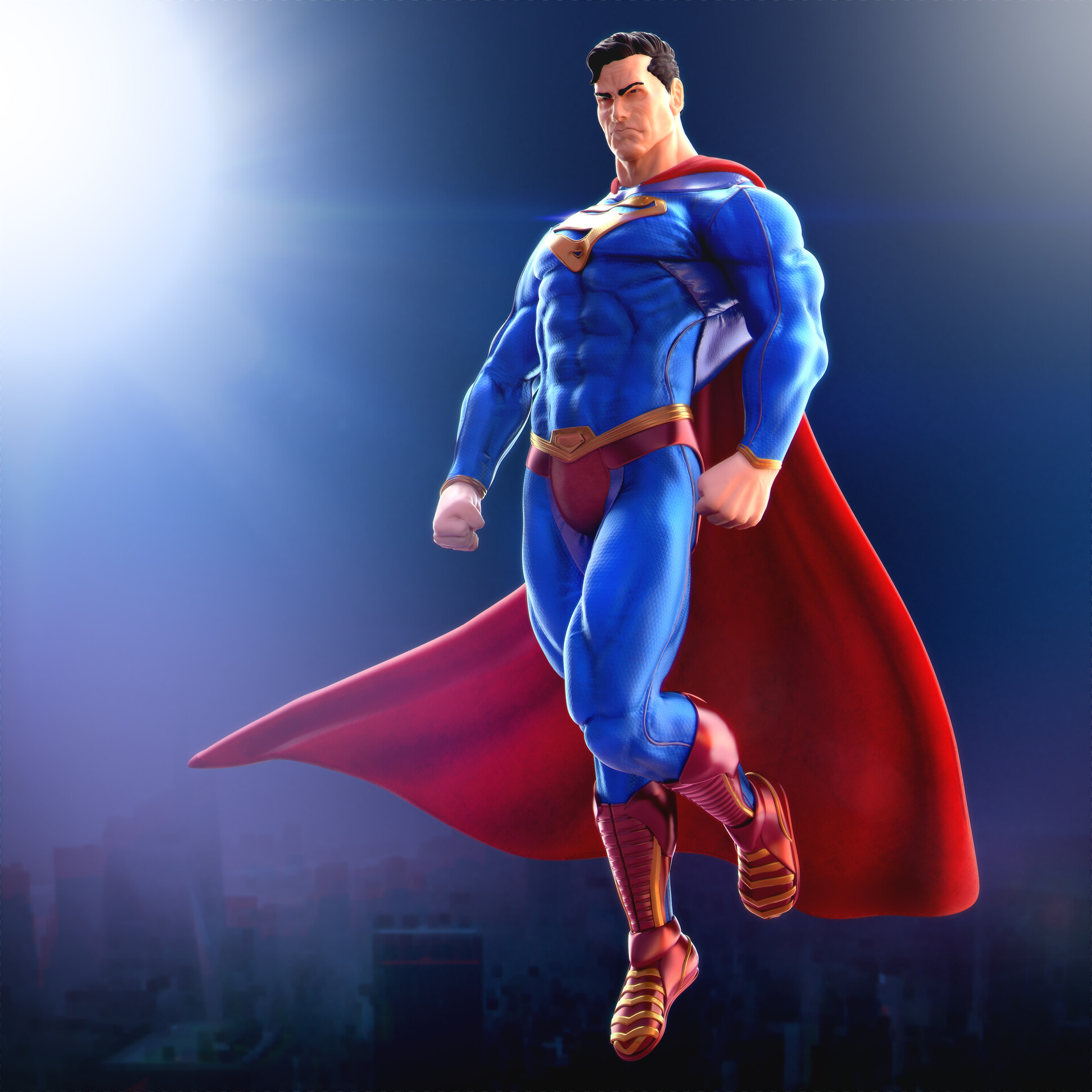 superman costume design