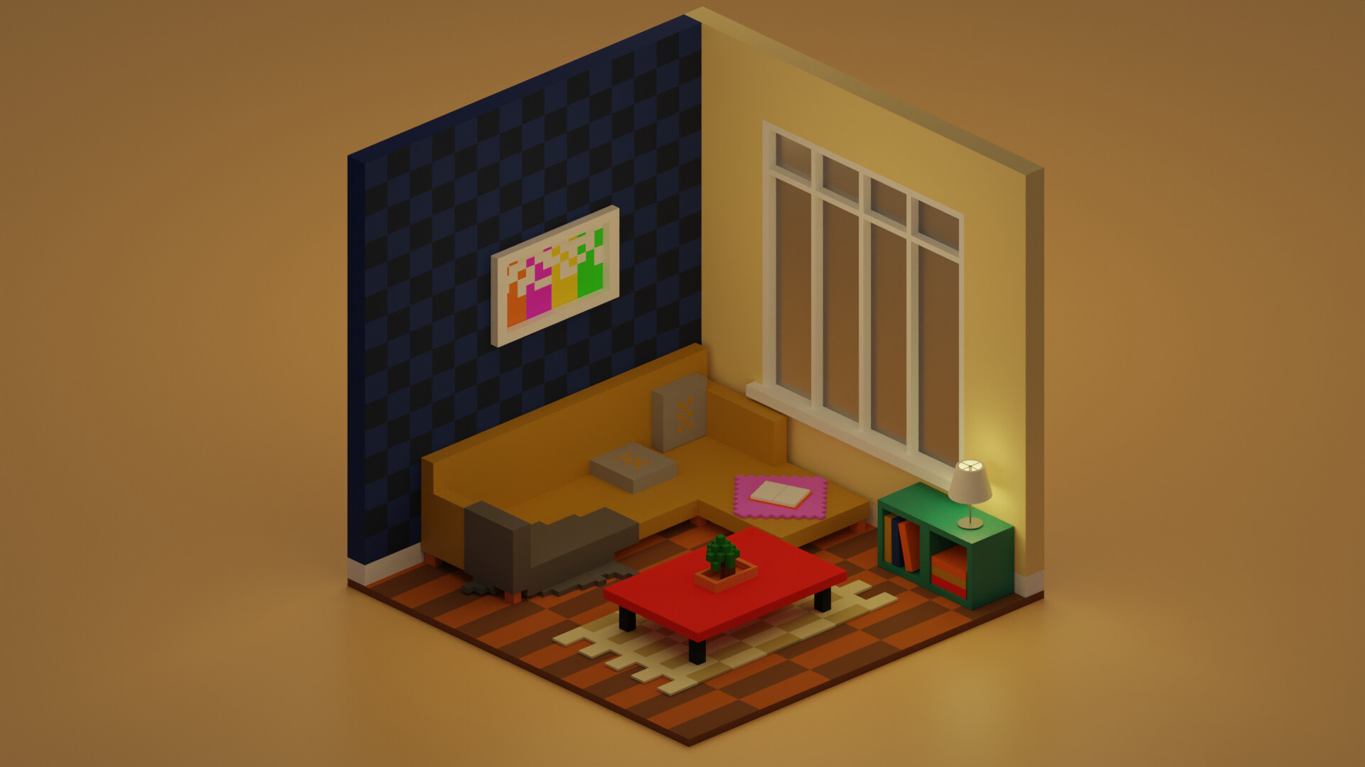 ArtStation - Pixel room