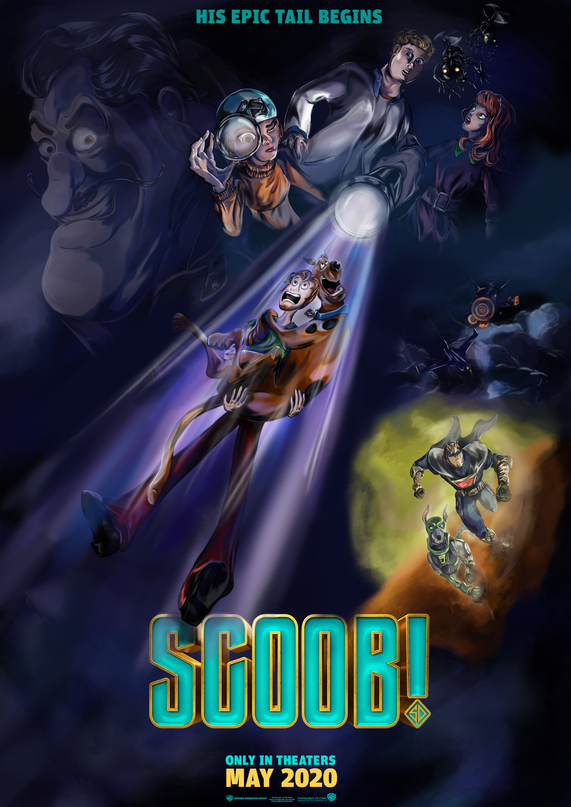 Ola Meghoma Scoob Fanart Fan Made Poster Epic film epic movie love movie disney films disney and dreamworks disney parks blue sky studios leaf man movie photo. ola meghoma scoob fanart fan made poster