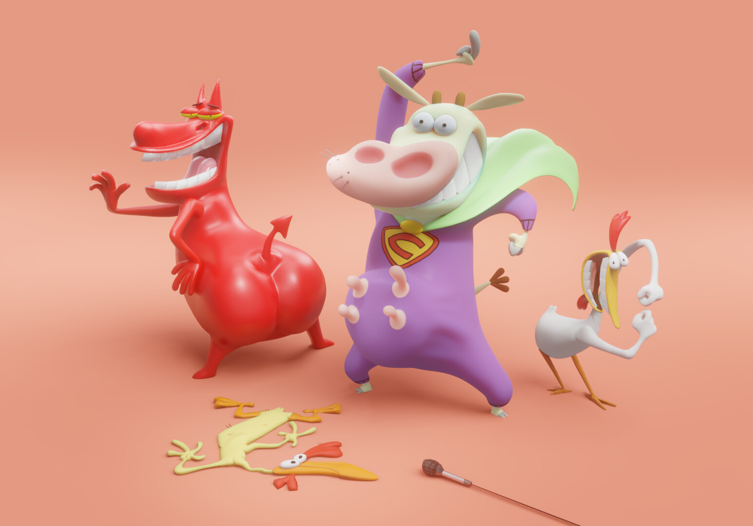 Cow and Chicken