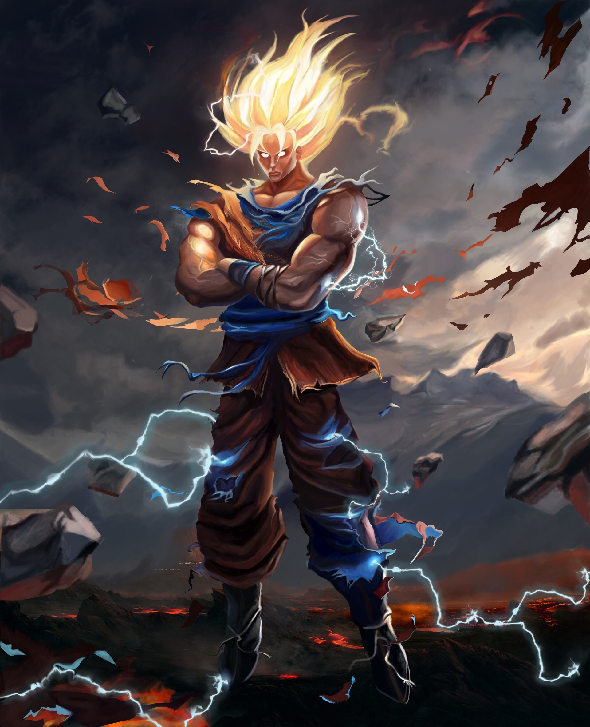 ArtStation - FanArt Goku