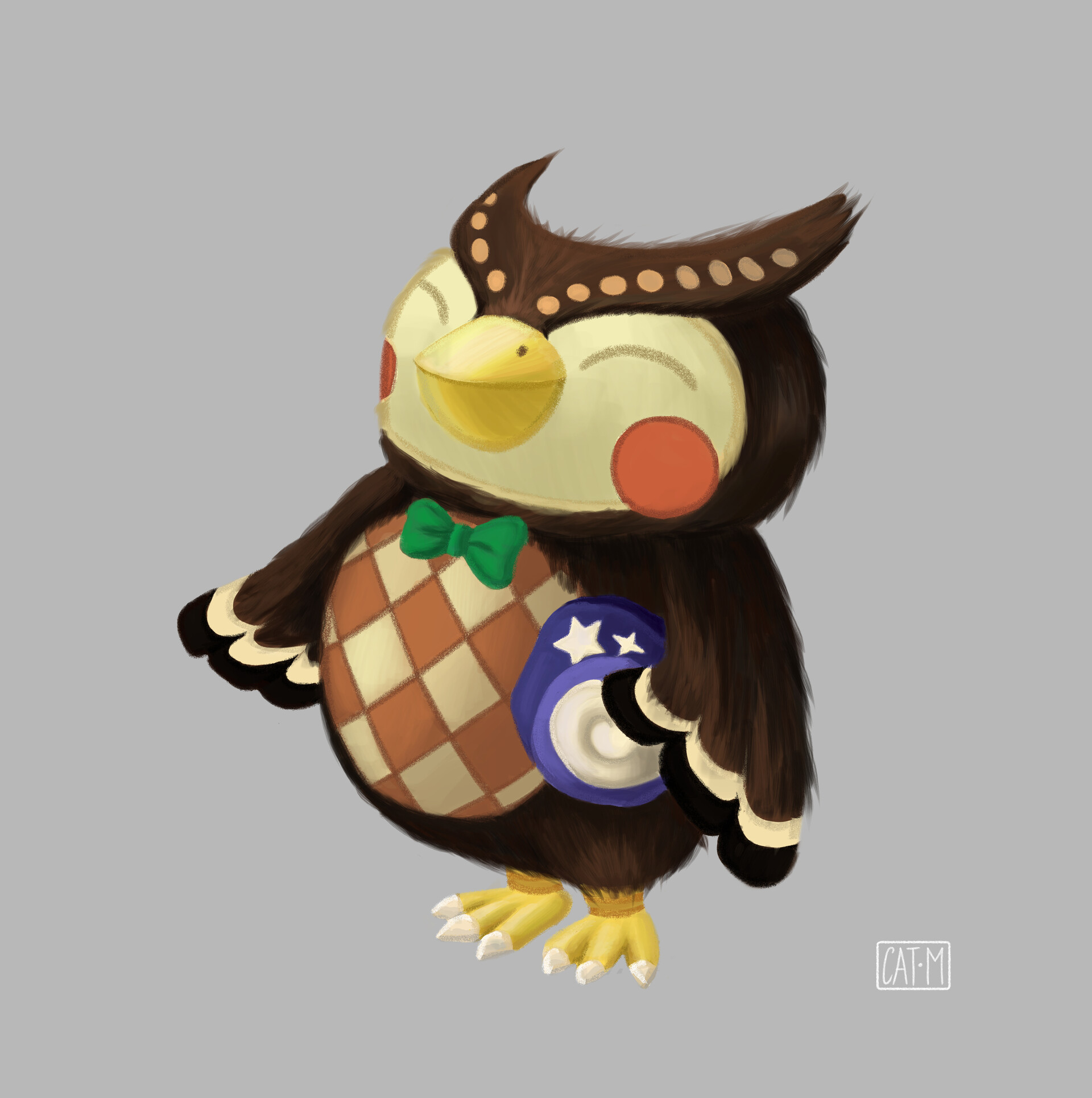 Cat Murray Blathers Animal Crossing