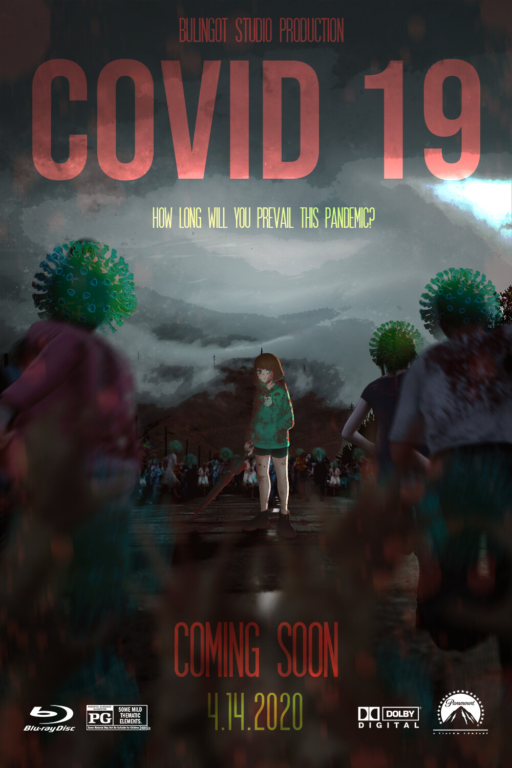 Kitsune Kun Covid 19 Animation Movie Poster Sample