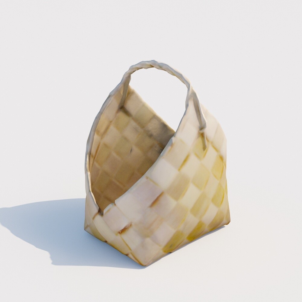 Woodchip Handmade Basket