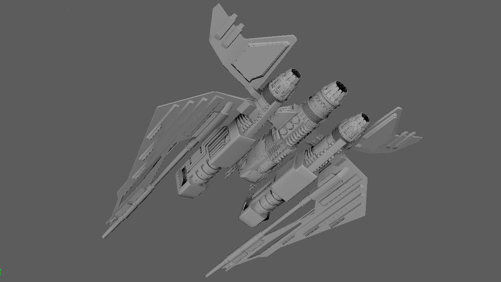 Tom Zimmermann - T-900 Proto Sci-Fi Spacefighter