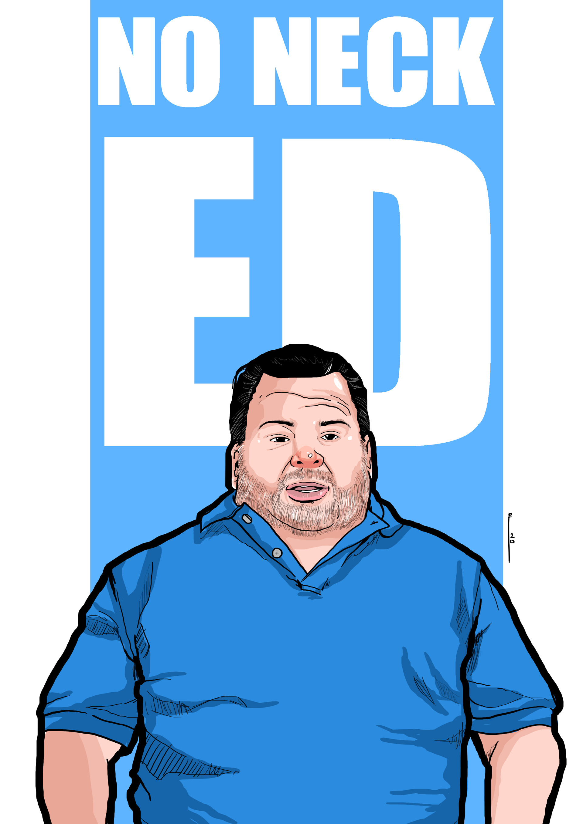 ArtStation NO NECK (BIG ED) ED fanart