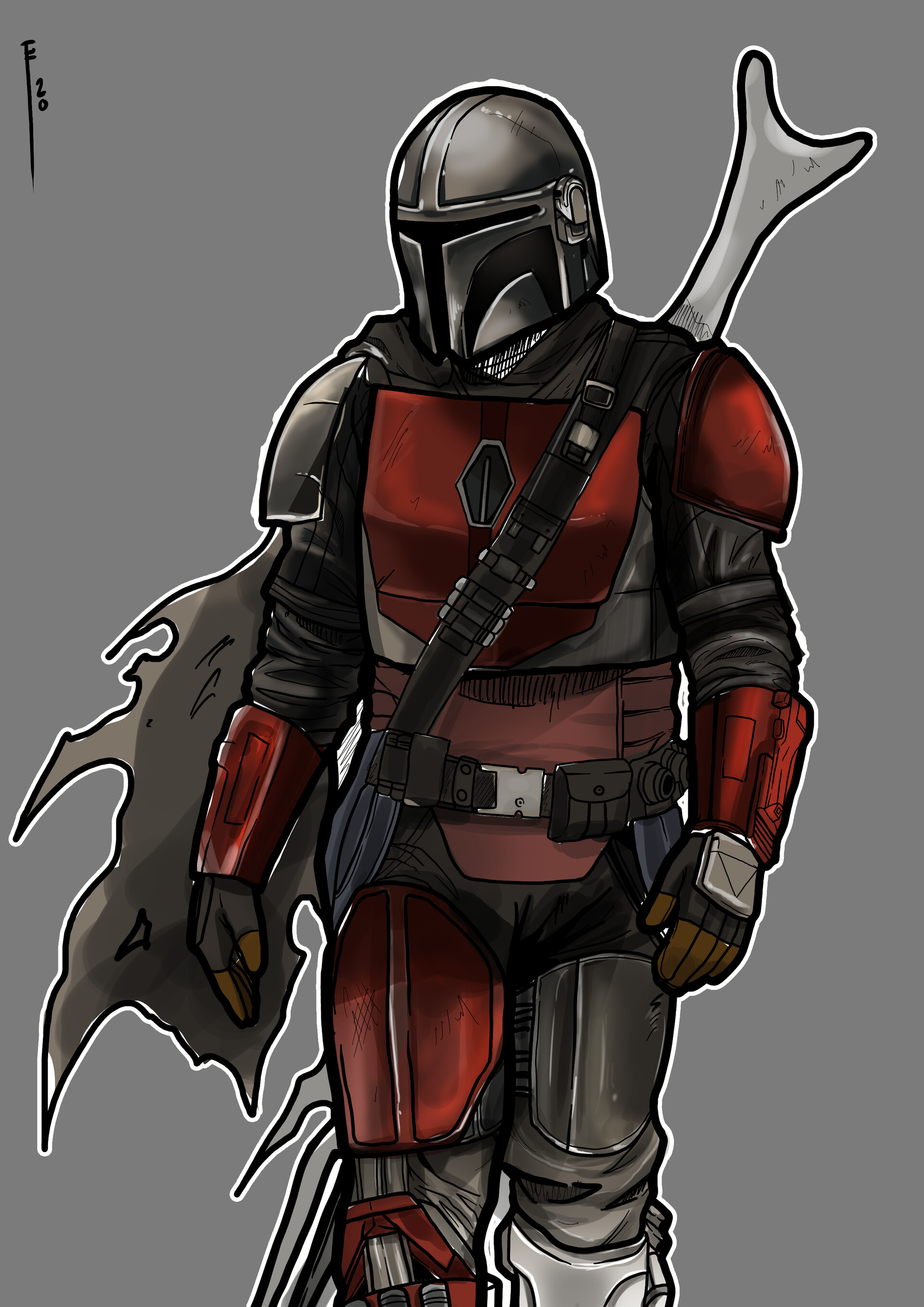 Artstation The Mandalorian Fanart Emmanuel Centeno