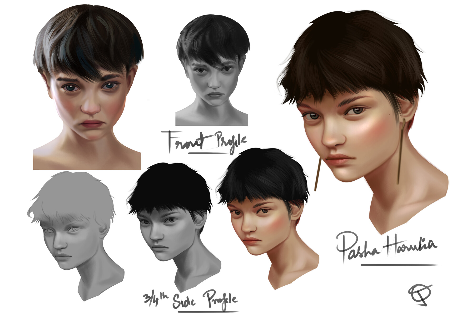 Oj She's not longer with the face, now she's represented by viva in paris and goes by pasha harulia. none