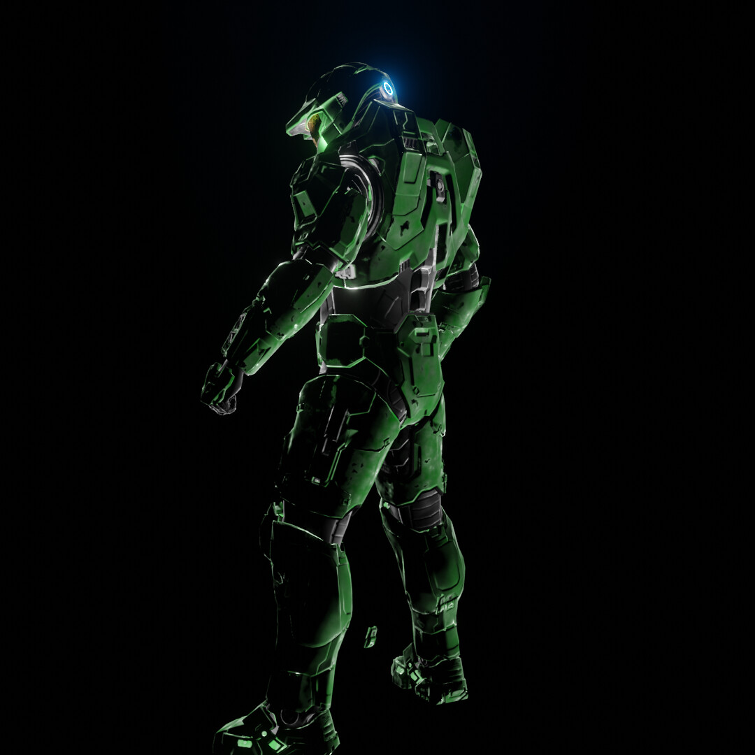 Artstation Halo Infinite Masterchief Jonty Schmidt