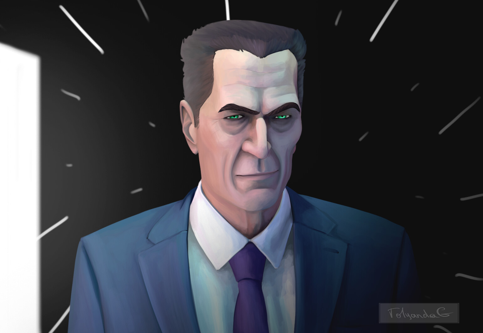 artstation g man tolyanda girlyanda