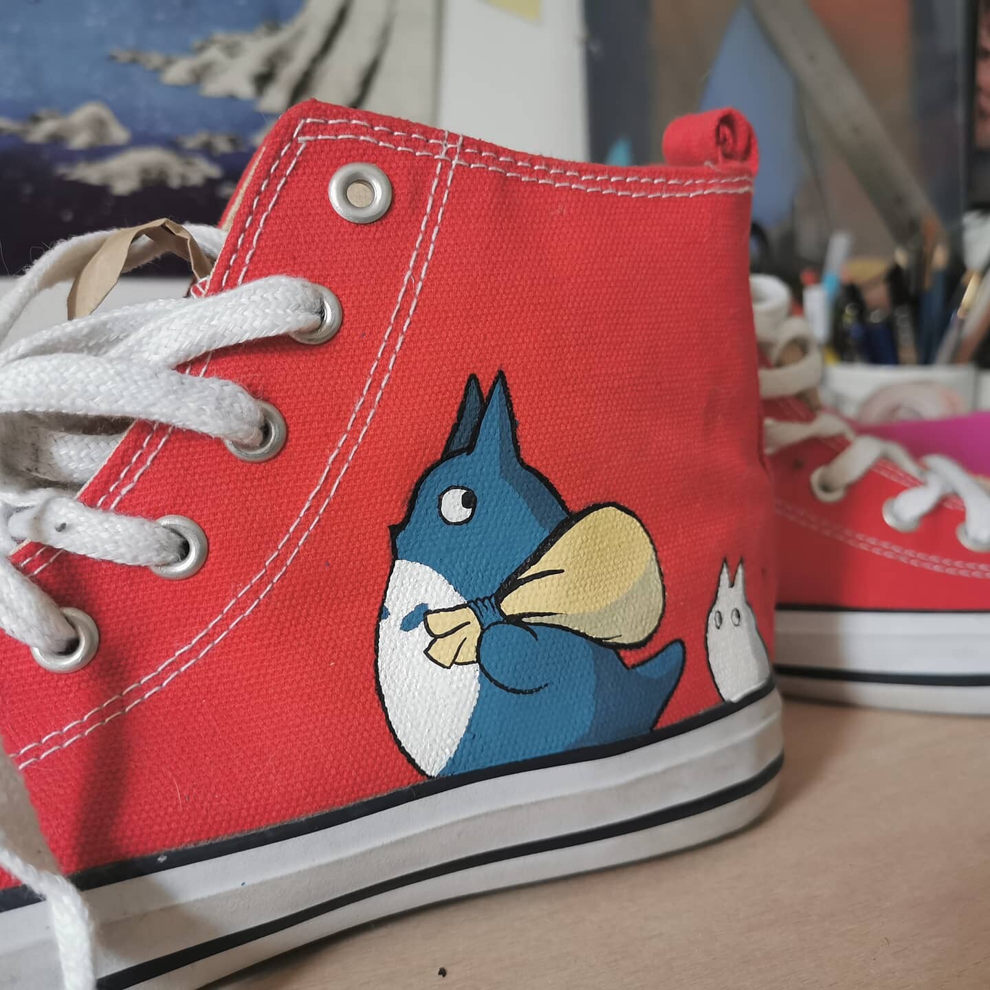 Totoro on sale converse shoes