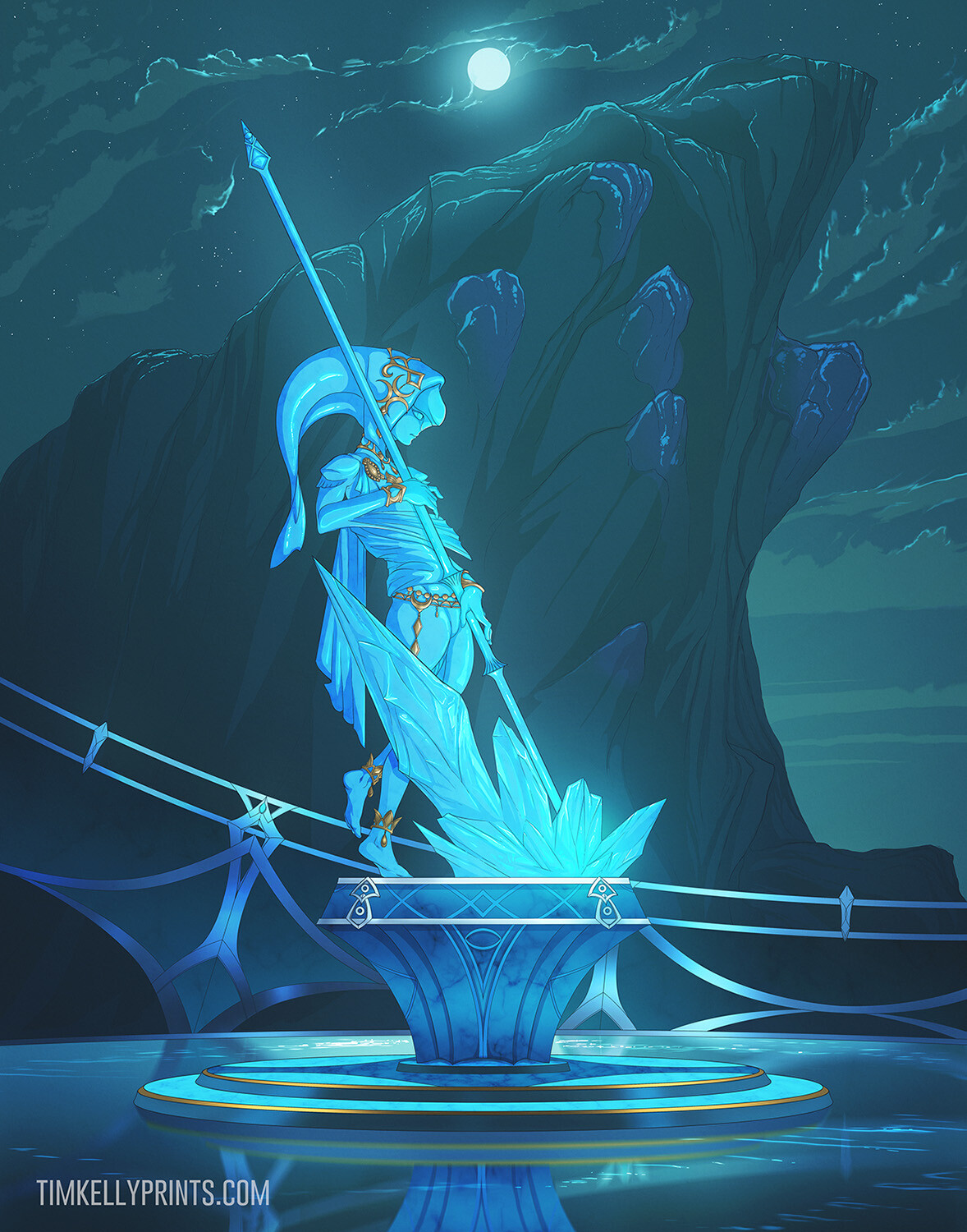 ArtStation Zora's Domain Part 9 of 14 Zelda Series