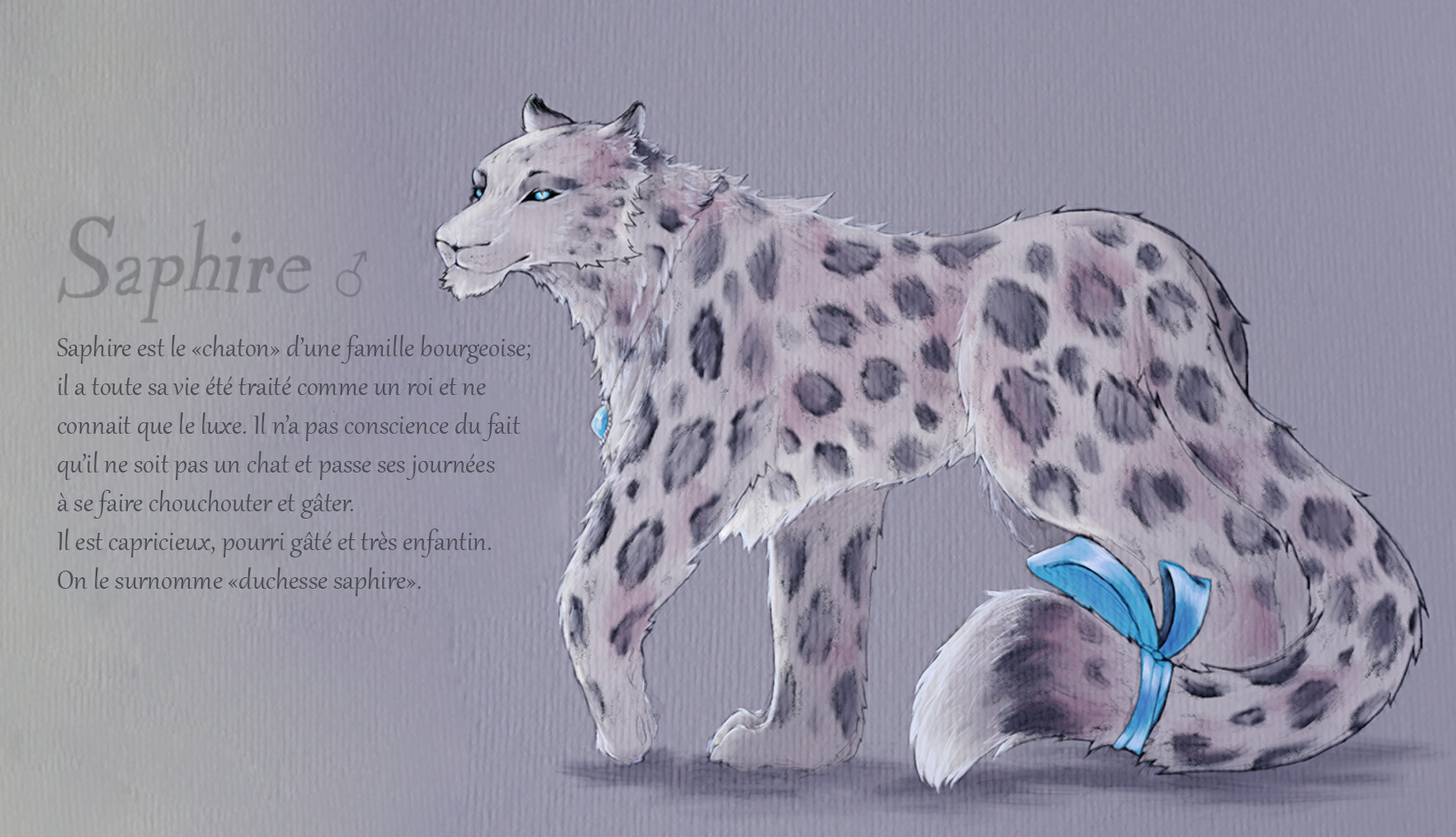 Sophie Louise Nippert Sapphire The Snow Leopard